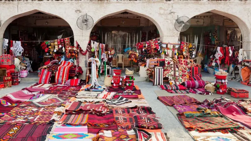 Saleh Souq is one of the best places to visit in Ajman for free, offering vibrant local goods.