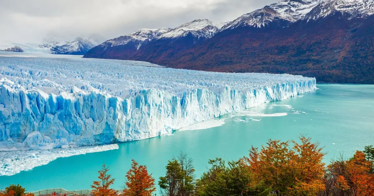 The stunning Perito Moreno Glacier, is a must-see in El Calafate Argentina.