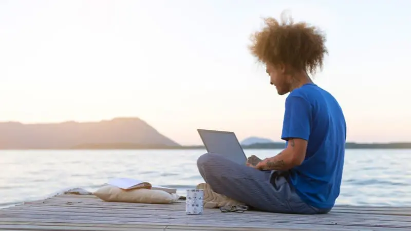 Remote work is easy in Dominica, with beautiful beaches and a relaxed lifestyle.