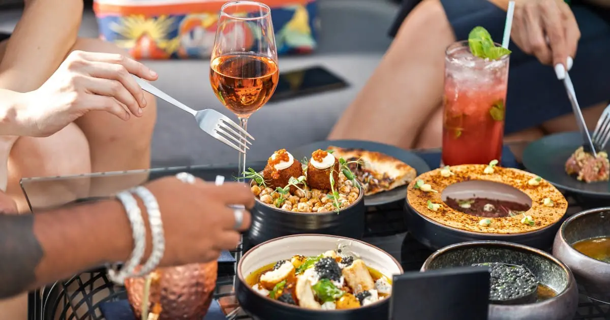 Delicious tapas and drinks, enjoying Madrid's food without spending much.