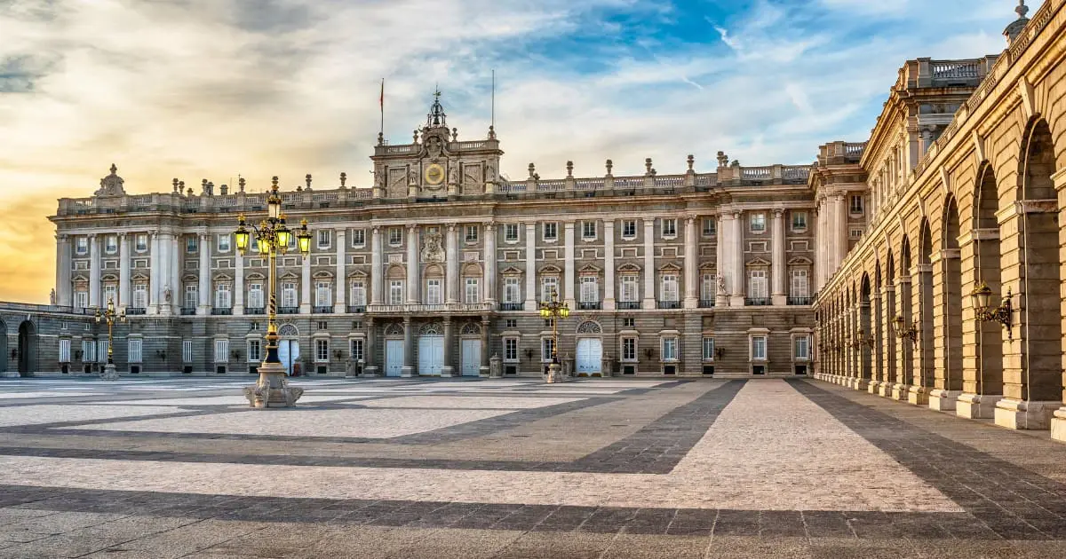 The Royal Palace in Madrid, a great spot to learn about Spanish culture.