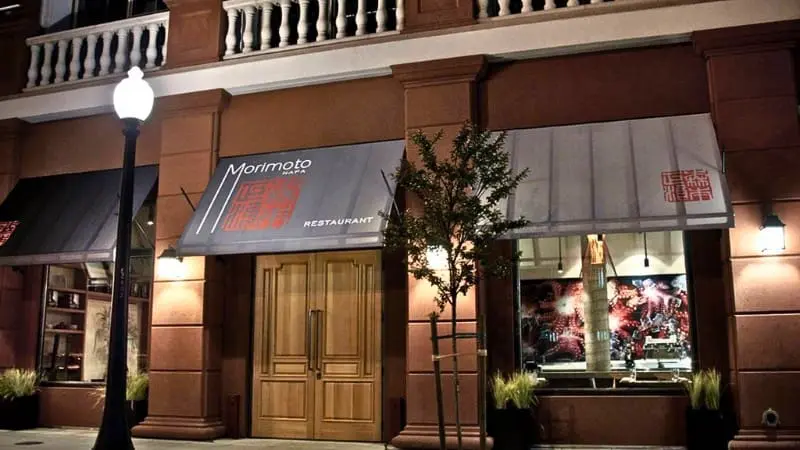Morimoto restaurant - a top dining spot in Downtown Napa's food scene.