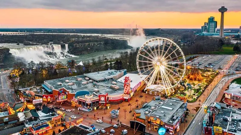 3 day trip to Niagara Falls itinerary includes falls view and fun attractions.