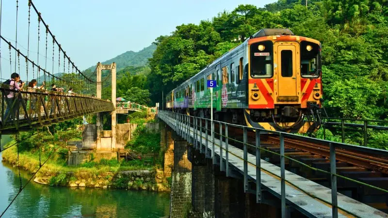 Taking the MRT is the easiest way to reach Beitou Hot Springs.