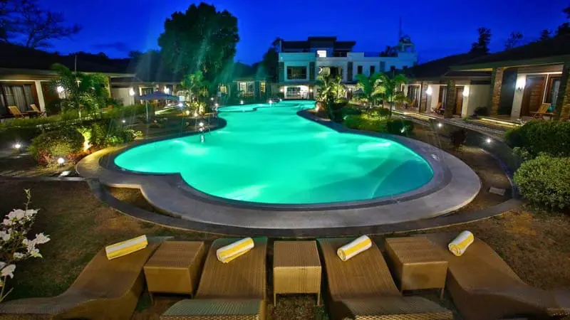 Sophia's Garden Resort in Coron Palawan features Spanish-style architecture.