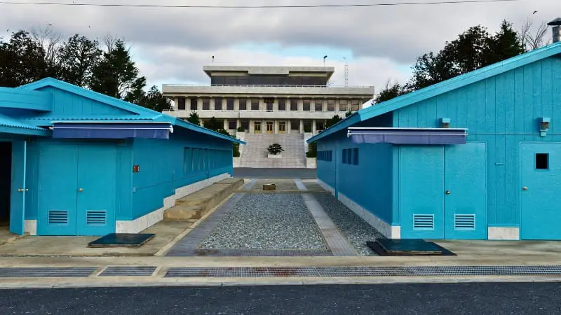 Visit the DMZ the border zone between North and South Korea.