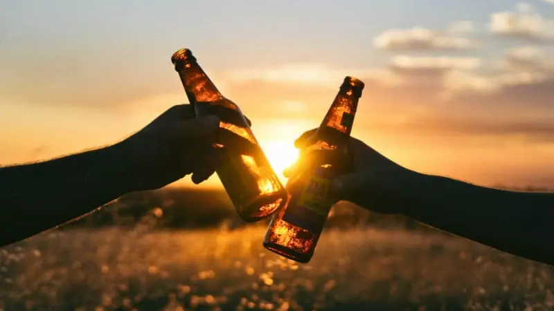 Local beers like St Louis and Chibuku pair well with traditional Botswanan foods.