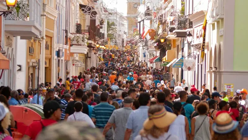 San Juan's San Sebastian Street Festival in January showcases music, art, and fun.