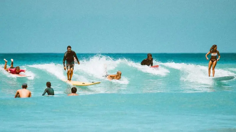 Surfing in Thailand at Koh Phayam is great during the dry season from November to February.