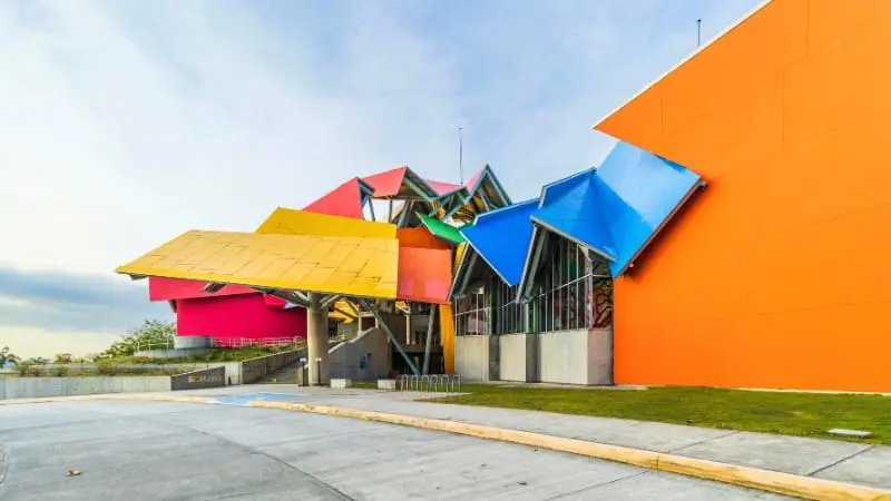 Check out the Biomuseo museum showcasing Panama's biodiversity.