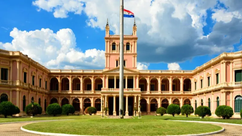 Palacio de los López in Asuncion, a neoclassical government palace.