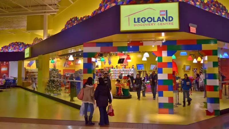 Things to do in Toronto with kids - Check out LEGOLAND for creative fun.