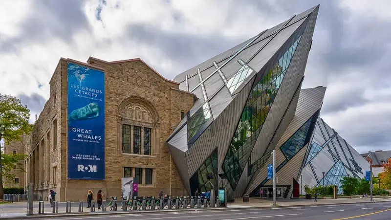 The Royal Ontario Museum in Toronto is an educational spot for kids and families.