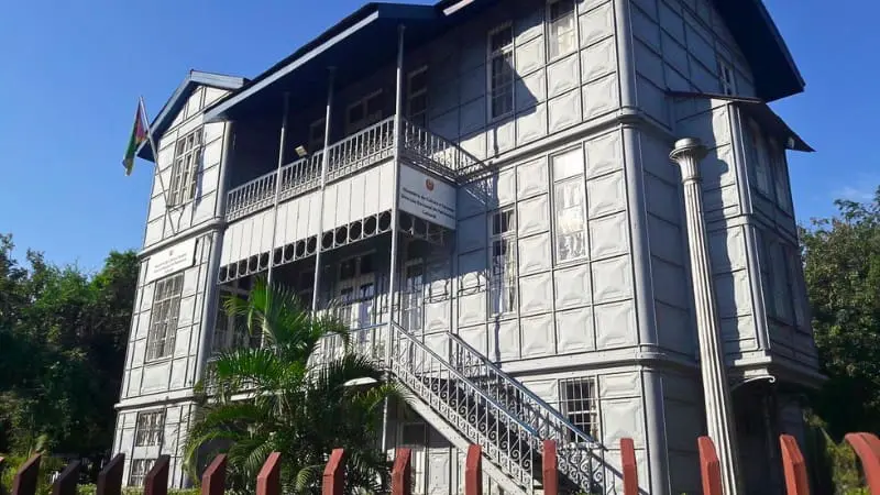 The Iron House is a unique prefab metal building that's now a museum in Maputo.