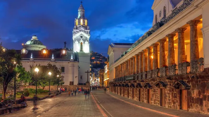 Enjoy an evening walk in Santa Cruz Bolivia.