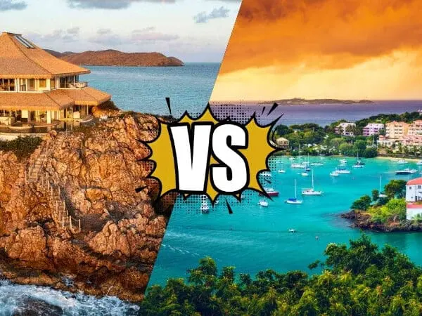 US Virgin Islands vs British Virgin Islands - Pick lively USVI or serene BVI for your trip.