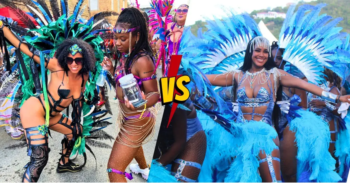 USVI blends American culture, while BVI has a distinct British influence.