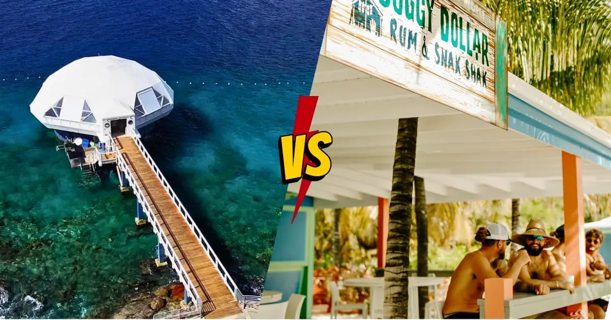 Discover unique experiences in US Virgin Islands vs the luxury of British Virgin Islands.