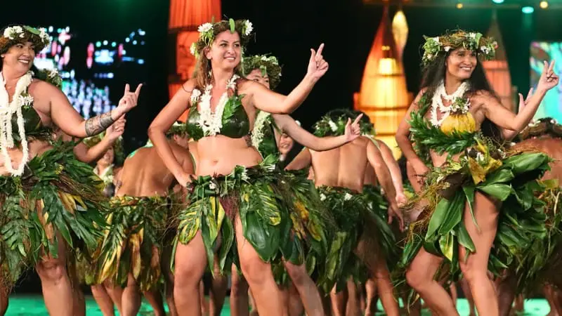The Heiva i Tahiti Festival showcases Polynesian dance and music.