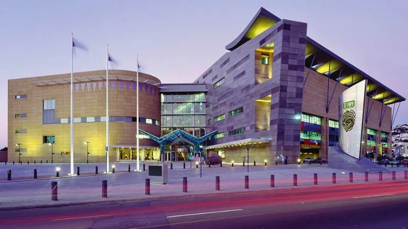 Te Papa Museum showcases New Zealand's history and culture, a top place in Wellington.