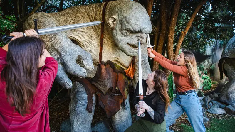 Weta Workshop shows movie magic behind films, a top attraction in Wellington.