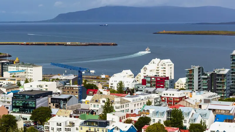 Skarfabakki Harbour offers basic amenities and access to Reykjavik's center.