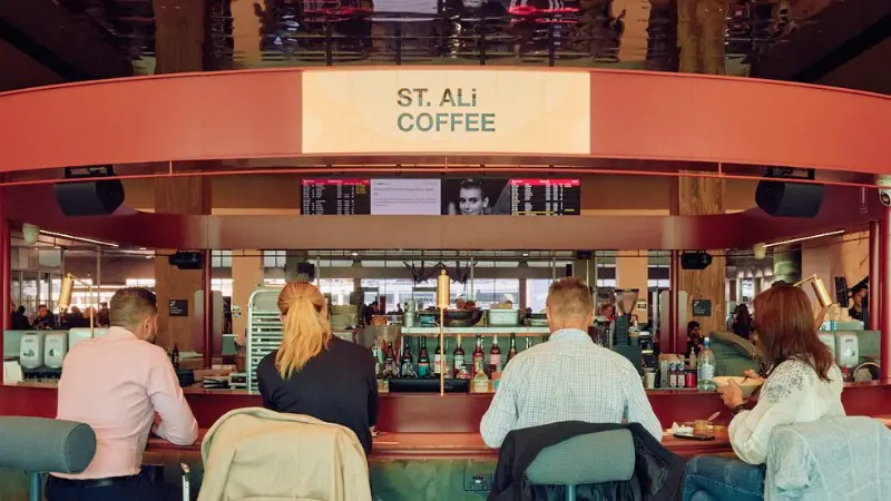 ST ALi in Melbourne, famous for its special coffee and brunch.