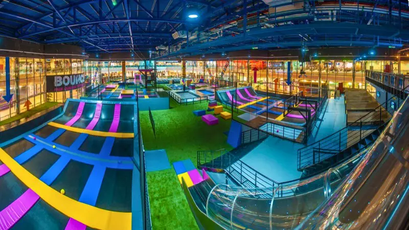 Bounce Abu Dhabi is a trampoline park with safe, indoor fun for kids.