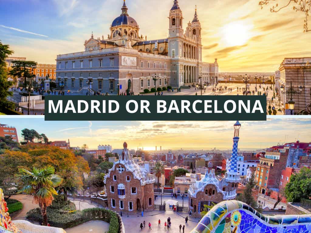 madrid versus barcelona travel