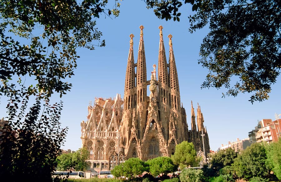 Image of the Sagrada familia