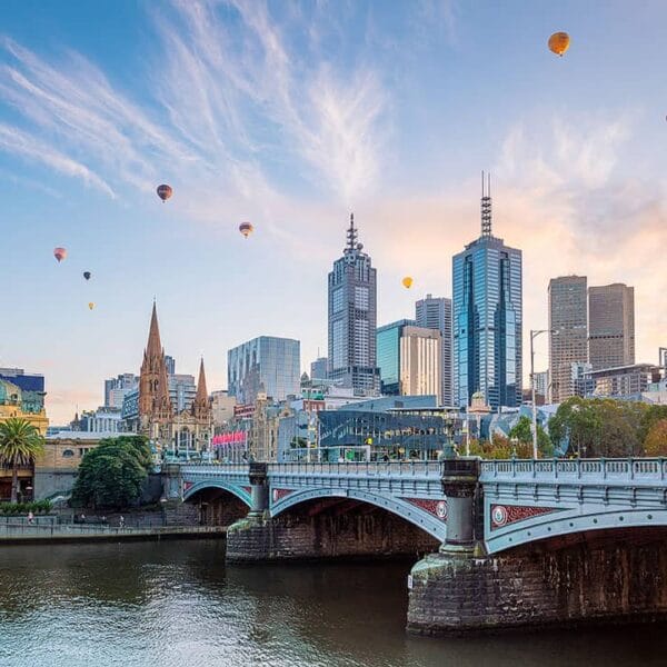 The Yarra River In Melbourne