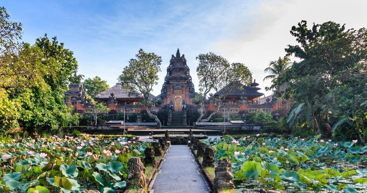 temple surrounded by greenery