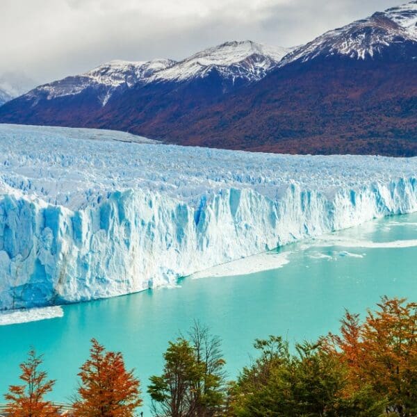 The stunning Perito Moreno Glacier, is a must-see in El Calafate Argentina.