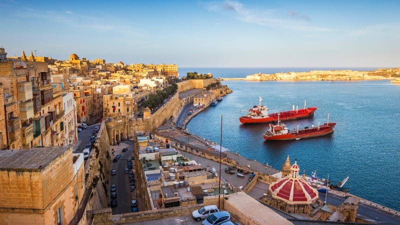Take in the breathtaking views of Valletta's Grand Harbour, a top attraction in this city.